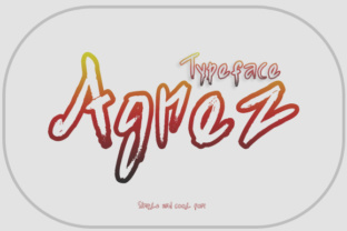 Agnez: A Display Font with Personality for Creative Branding