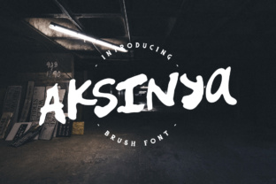 Aksinya Brush for Polished Branding and Display Typography