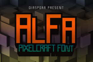 AlFa Display Font for Editorial Design and Creative Projects
