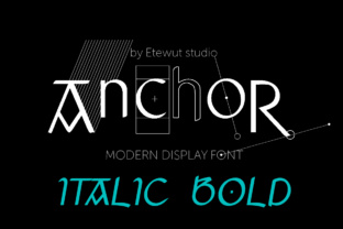 Anchor Italic Bold for Magical Branding and Campaign Impact