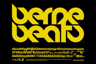 BD BerneBeats: A Groovy Display Font for Creative Projects