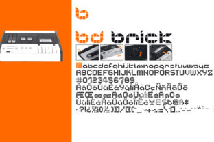 BD Brick: A Display Font for Bold Editorial Design