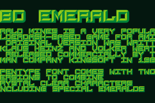 BD Emerald: A Pixel Font with Retro Charm for Modern Branding