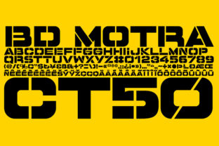 BD Motra: A Bold Display Font for Handmade Creations