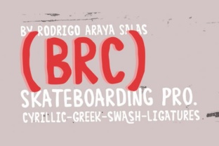 BRC: A Playful Font for Business Branding