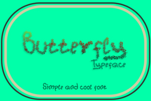 Butterfly Font for Editorial Design and Creative Publishing