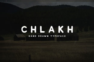 Chlakh: A Retro-Inspired Typeface for Vintage Web Design