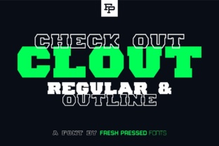 Clout: The Slab Serif Font That Elevates Your Campaigns