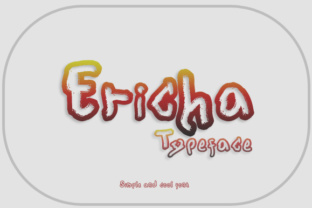 Ericha: A Display Font for Editorial Elegance and Visual Hierarchy
