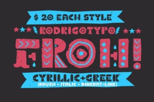 Froh Font for Playful Editorial Design