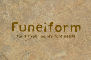 Funeiform: A Sharp, Pointy Display Font for Modern Web Design