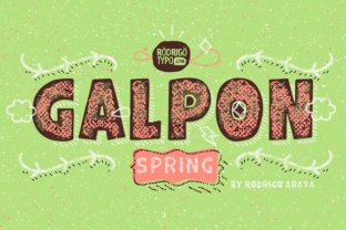 Galpon Spring: A Fresh Display Font for Creative Projects