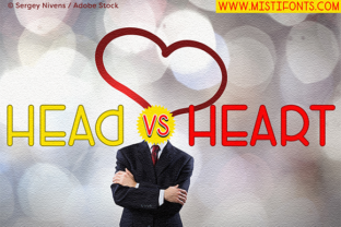 Head Versus Heart: A Display Font for Bold Editorial Design