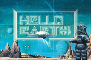 Hello Earth Display Font for Sci-Fi-Themed Web Designs