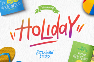 Holiday Font for Playful Branding and Creative Projects