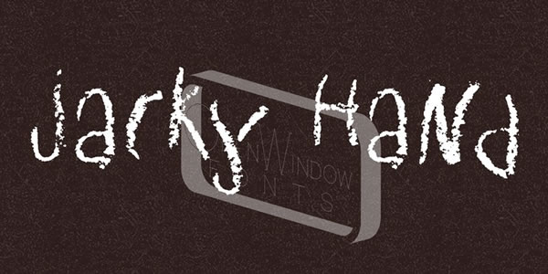 Jacky Hand: A Waxy Font with Handmade Charm