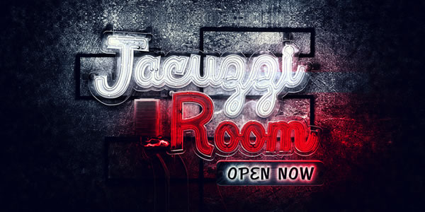 Jacuzzi Room Font for Polished Branding and Display Needs