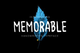 Memorable Font for Modern Web Design Projects