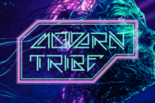 Modern Tribe Font for Sci-Fi Inspired Editorial Design