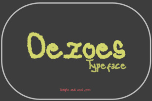 Oezoes: A Display Font for Bold Web Design