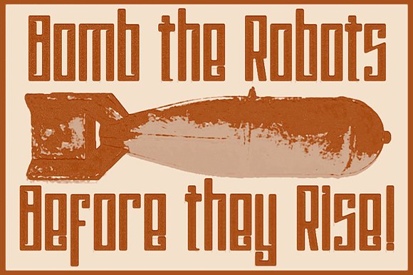 Psychotic Robots Font for Eye-Catching Campaigns