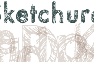 Sketchura: A Gritty Display Font for Bold Editorial Design