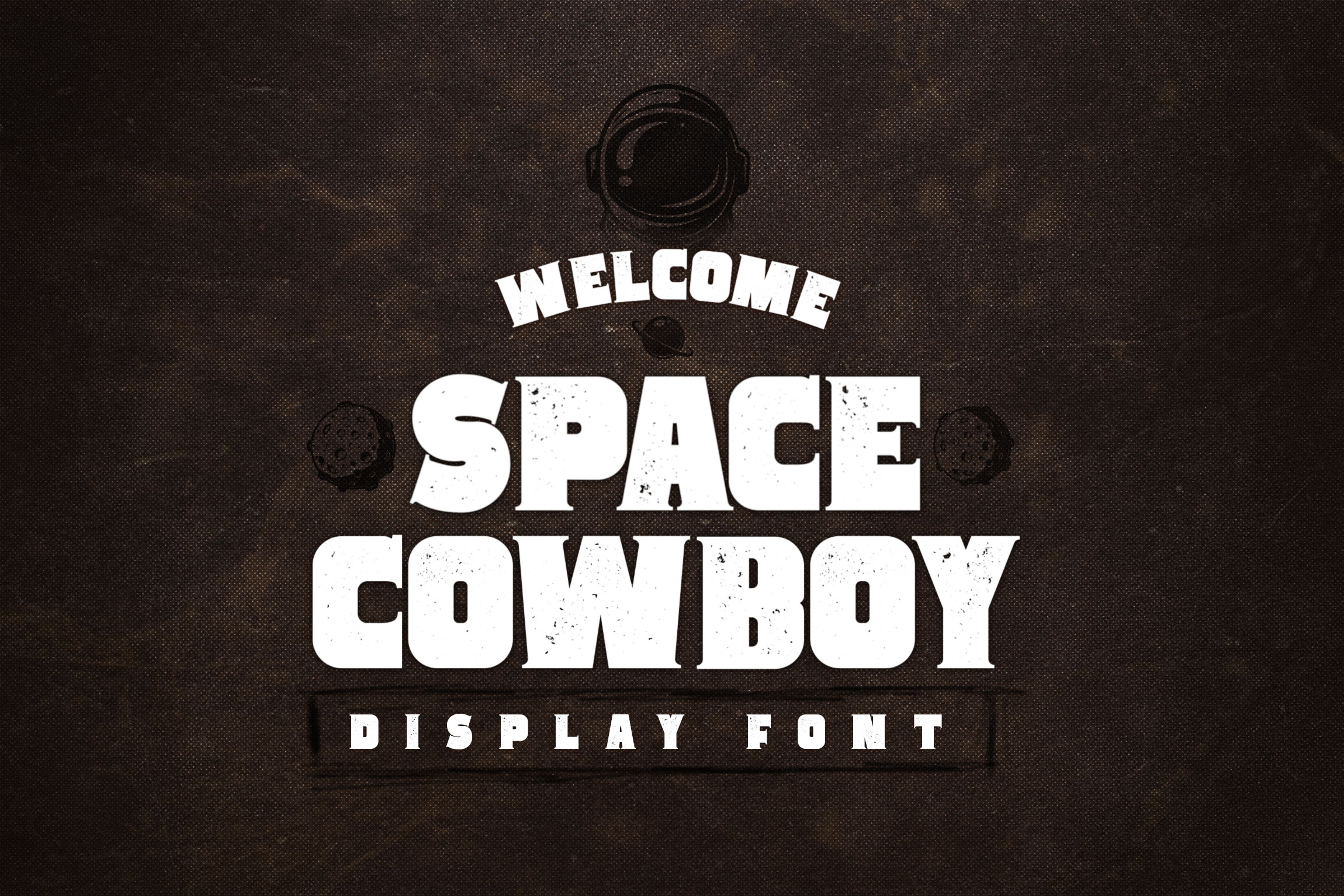 Space Cowboy: A Rustic Font for Bold Branding