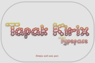 Tapak Kirix: A Display Font That Elevates Handmade Creations