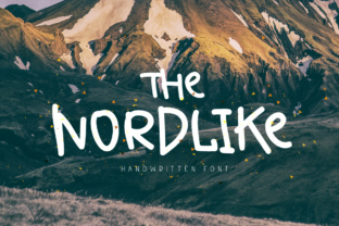 The Nordlike: A Handwritten Font for Creative Makers
